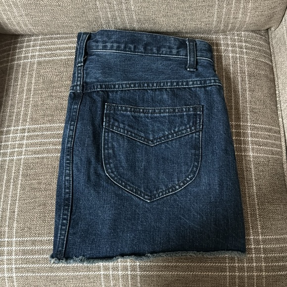 Free People denim mini skirt size 8 - Picture 3 of 3